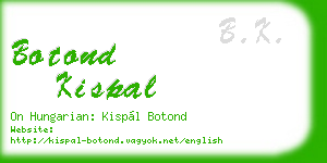 botond kispal business card